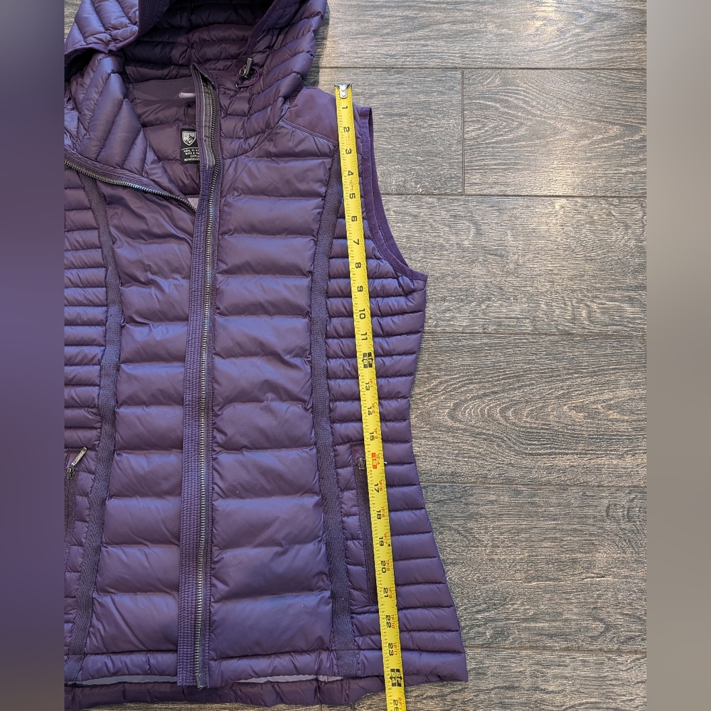 Womens Kuhl Spyfire Hooded Vest. Purple size Small - Picture 11 of 14